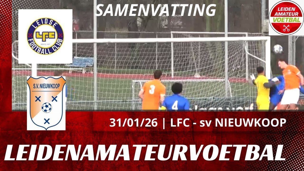 260131 HIGHLIGHTS LFC   SV NIEUWKOOP