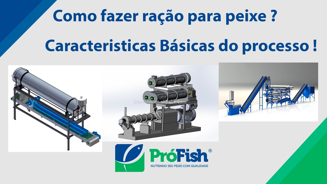 Como fazer ração para peixe ! Ingredientes, mistura, moagem, extrusão e secagem !