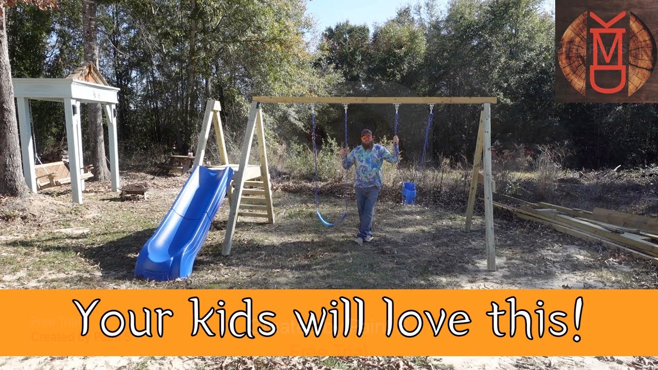 How to build a play set with only 5 different boards!!