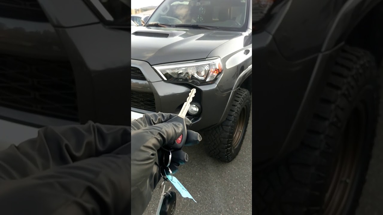 Automate DS4: 2019 4Runner 3X lock remote start from factory steel key