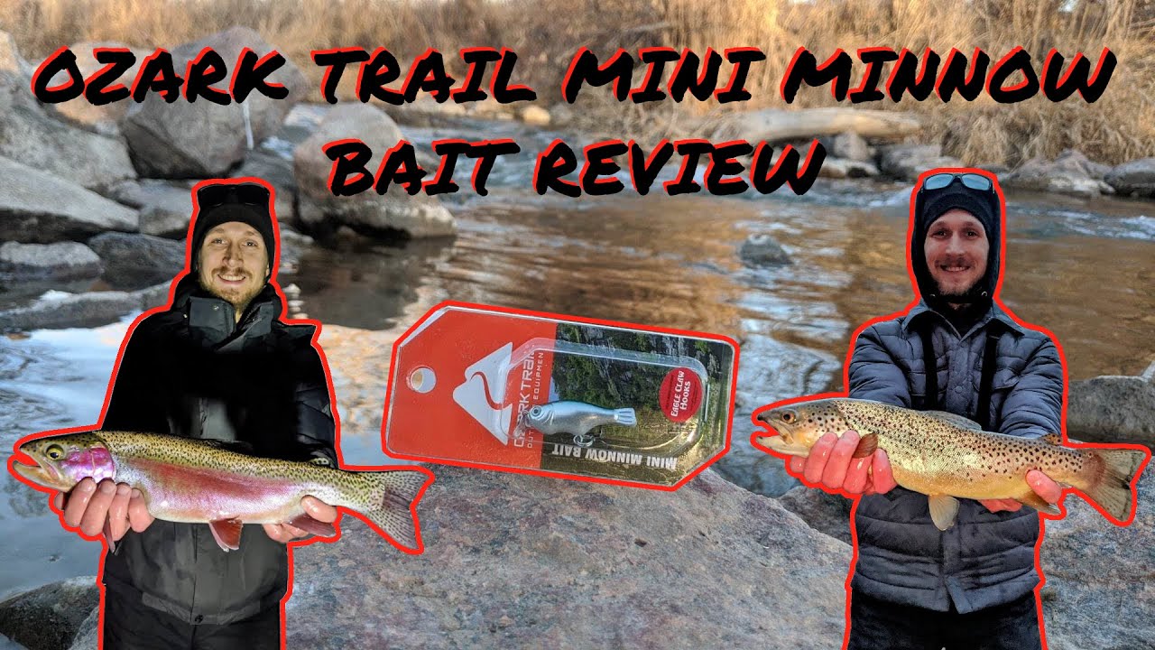 WEIRD Walmart Ozark Trail Mini Minnow Lure REVIEW! (BIG Fish)