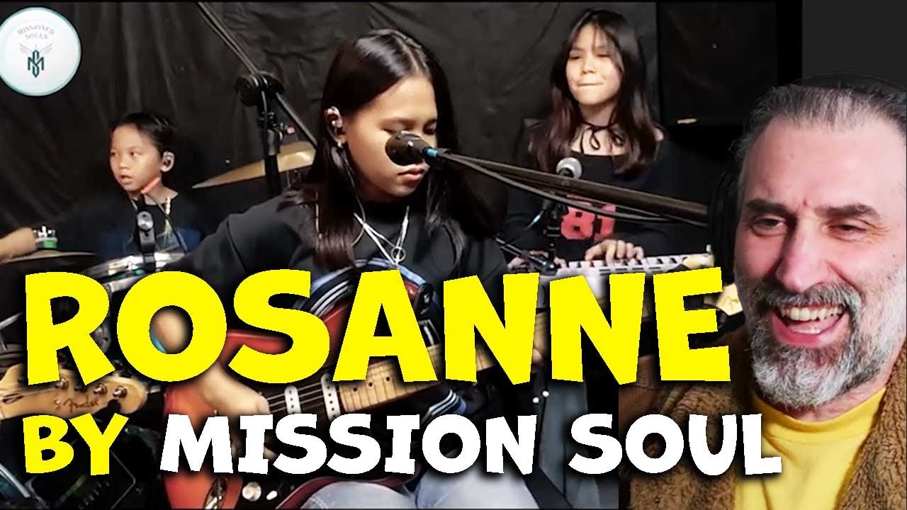 ROSANNA by Toto _ Missioned Souls _ Familly band studio cover - REACTION