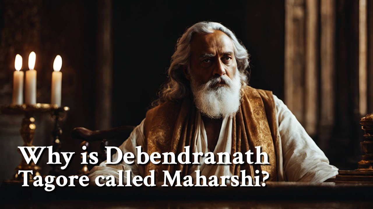 Why is Debendranath Tagore called Maharshi? | Philosophy