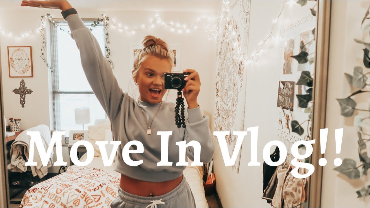 VLOG!♡︎ Moving Back To My College Apartment! IUPUI Riverwalk Apartments
