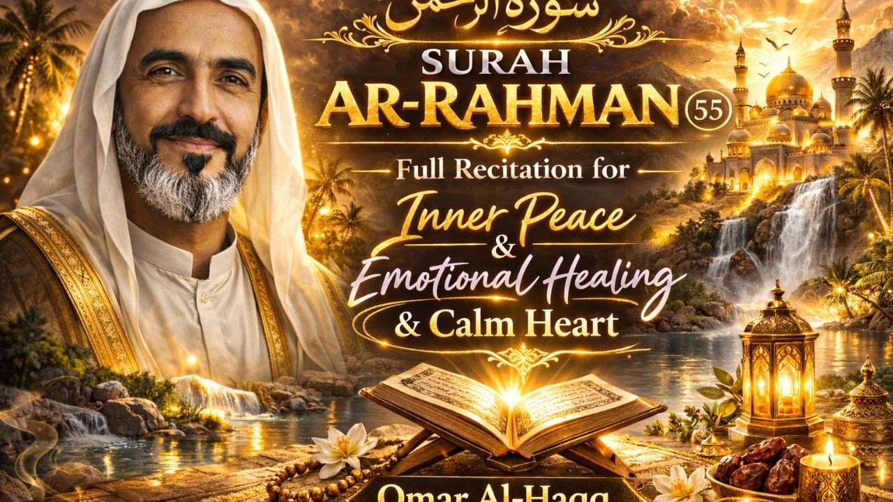 Surah Ar-Rahman (55) – Powerful Recitation for Inner Peace & Emotional Strength | Omar Al-Haqq