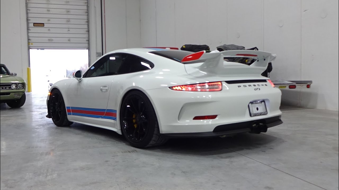 2016 Porsche 911 GT3 Martini Livery Edition & 3.8 Engine Sound on My Car Story with Lou Costabile