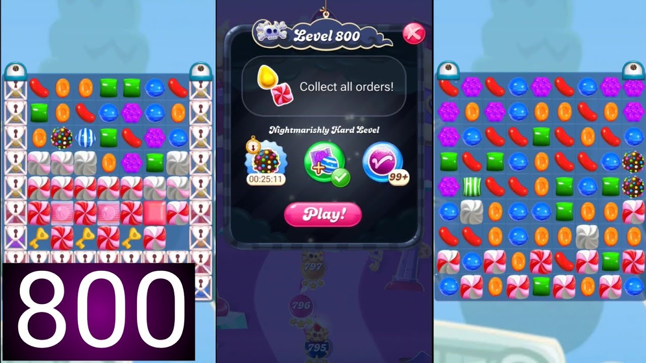 Candy crush level 800 । N hard level । Candy crush level 800 । #candycrush #candycrushsaga #candy