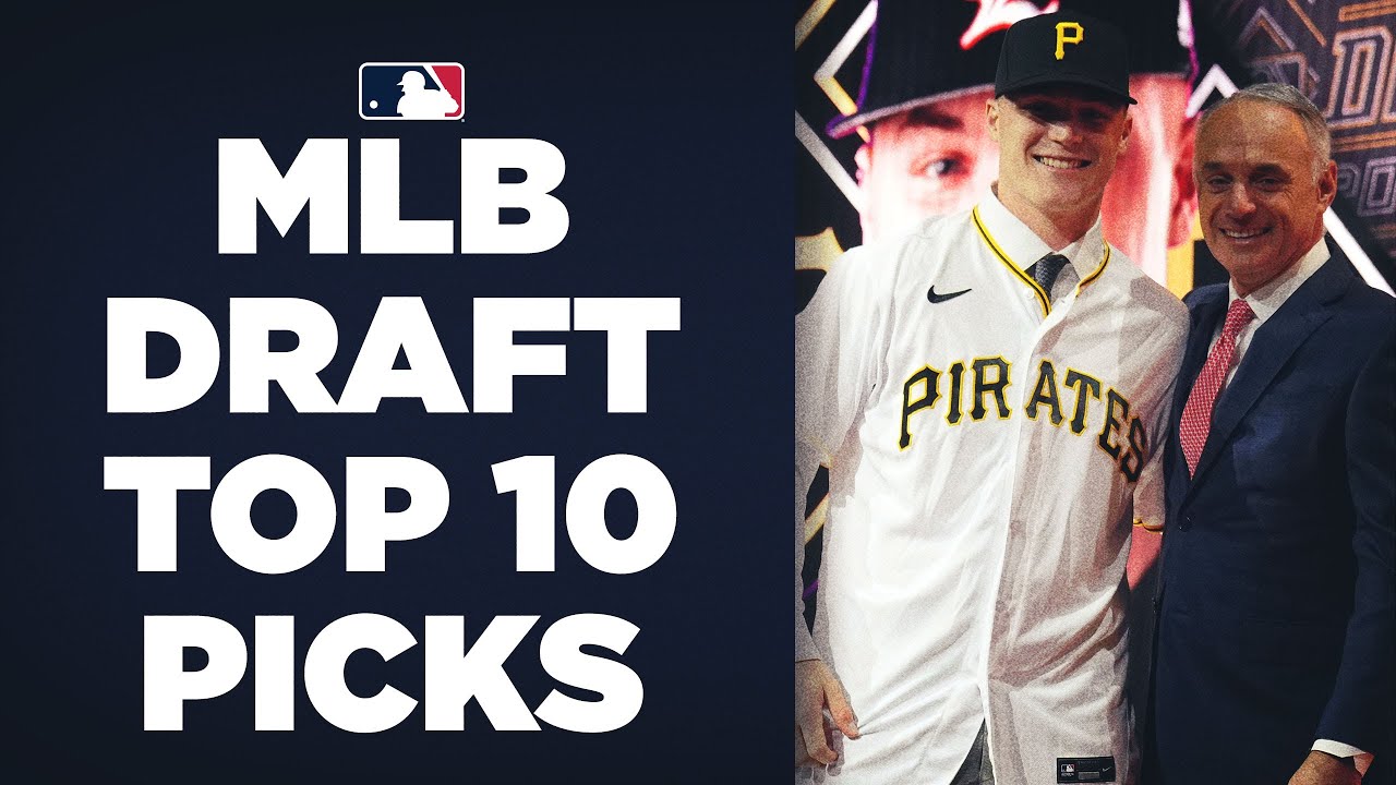 The Top 10 Picks of the 2021 MLB Draft! (Henry Davis, Jack Leiter, Jackson Jobe, Marcelo Mayer)