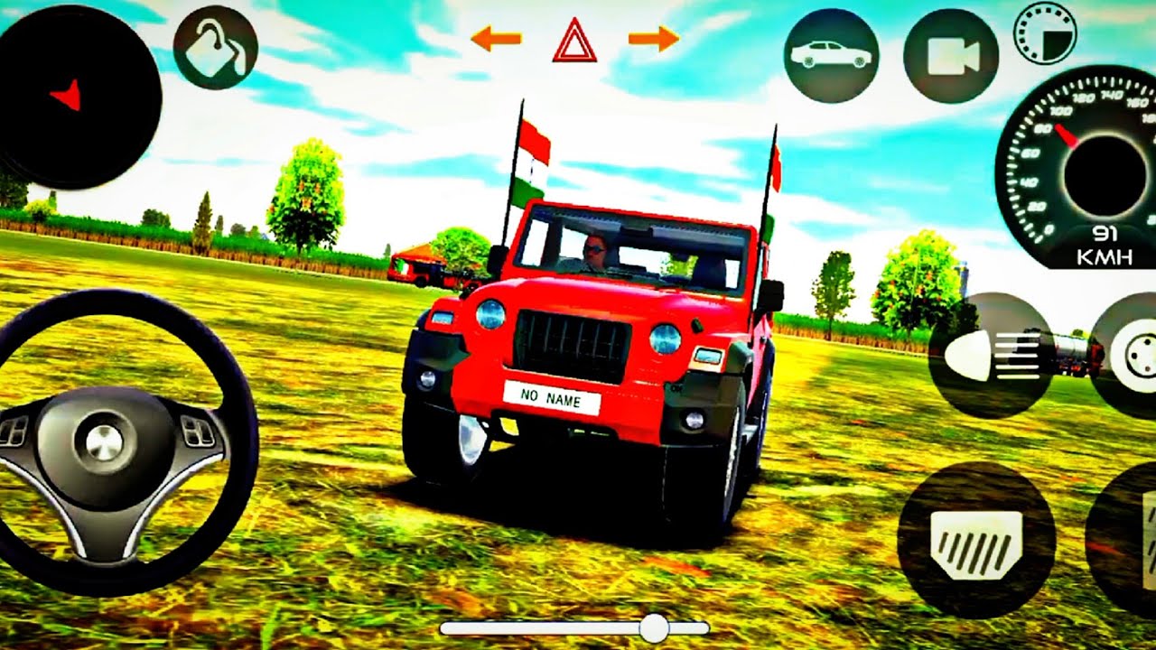 modified mahindra thar games 🚙 indian thar🔥 (gadi wala game) 👽 game indian cars simulator