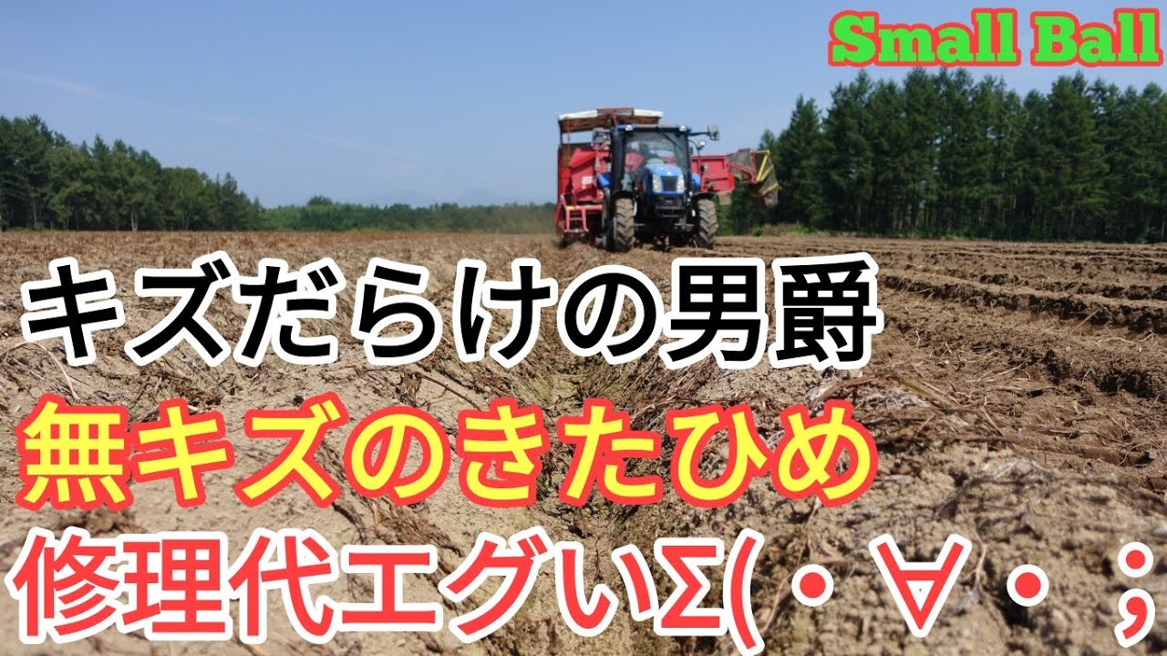 じゃがいも収穫!!GRIMEポテトハーベスターSE75-30