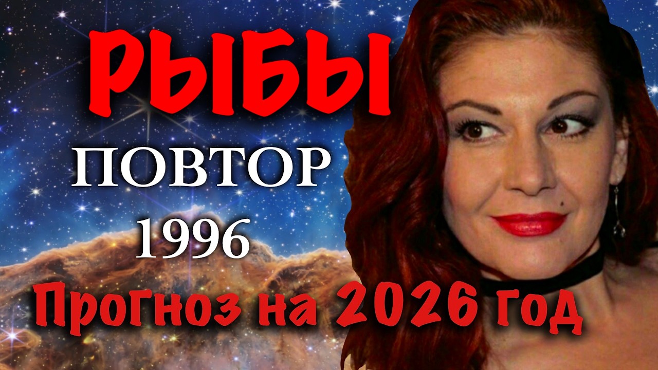 РЫБЫ: ПРОГНОЗ НА 2026 год ПОВТОР 1996 года