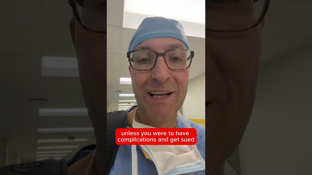 🚩  Awake lipo and awake tummy tuck surgery - never a good idea.