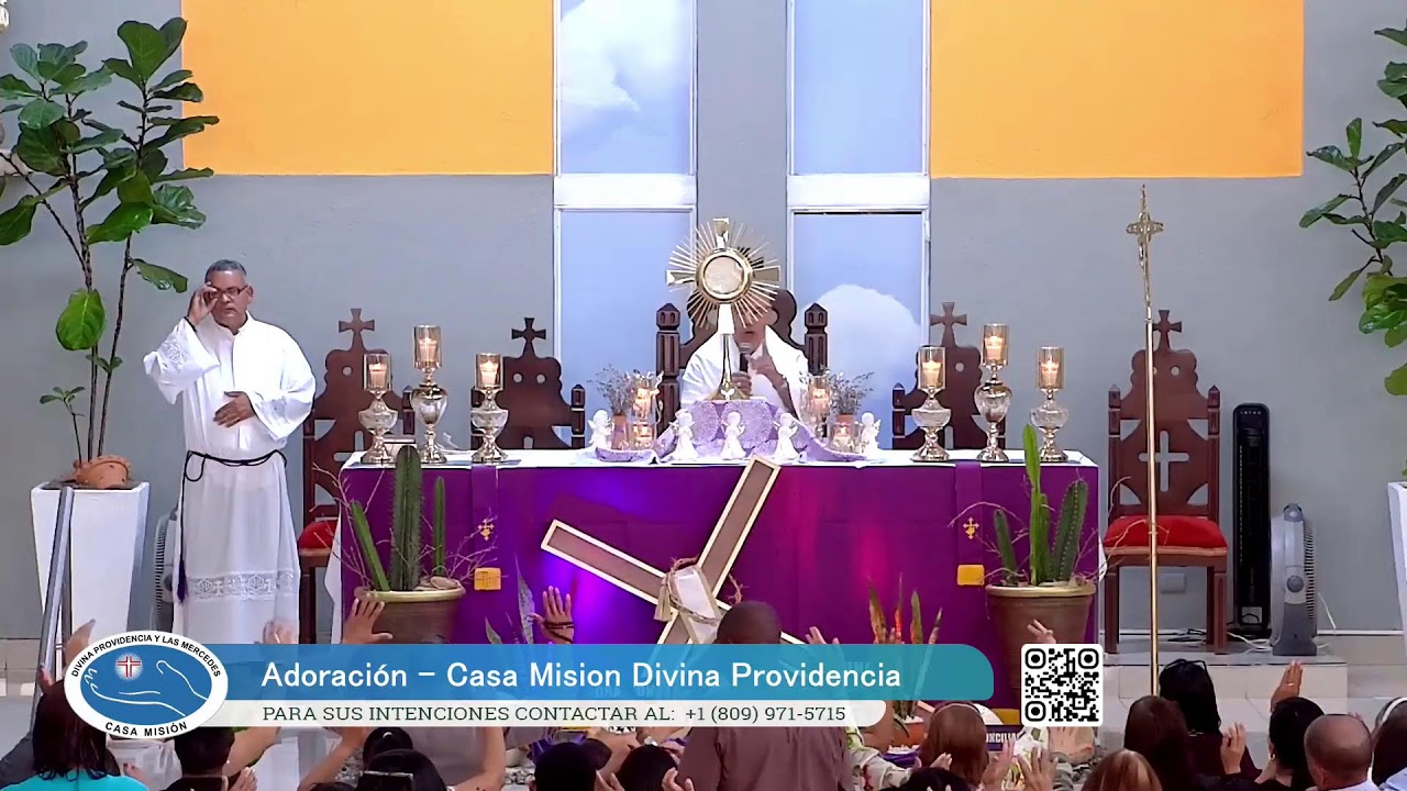Jueves Eucarístico, Adoración al Santísimo con el RVDO D. Johnny Díaz. 19 de febrero del año 2026.