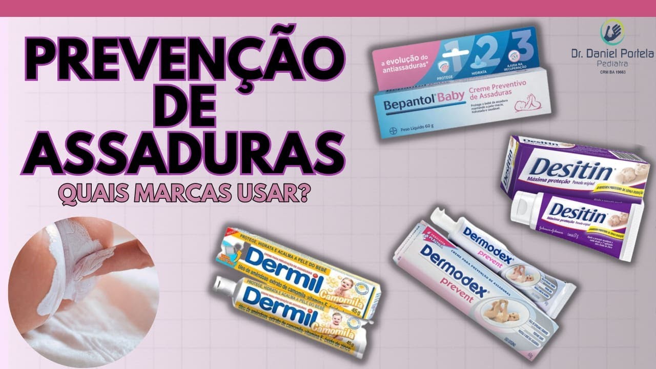Cremes de PREVENÇÃO de ASSADURAS: marcas do mercado!