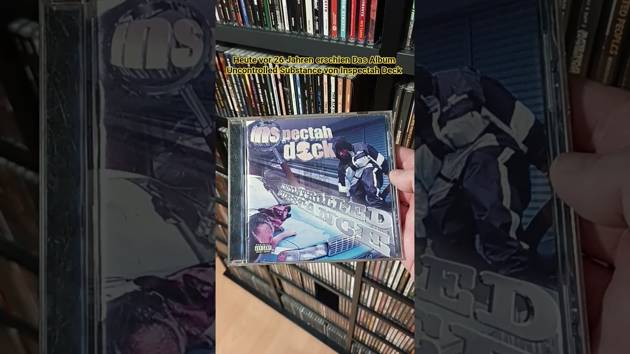 #inspectahdeck #uncontrolledsubstance #1999 #loudrecords #hiphop #hiphopcd #rap #nyc #wutangclan