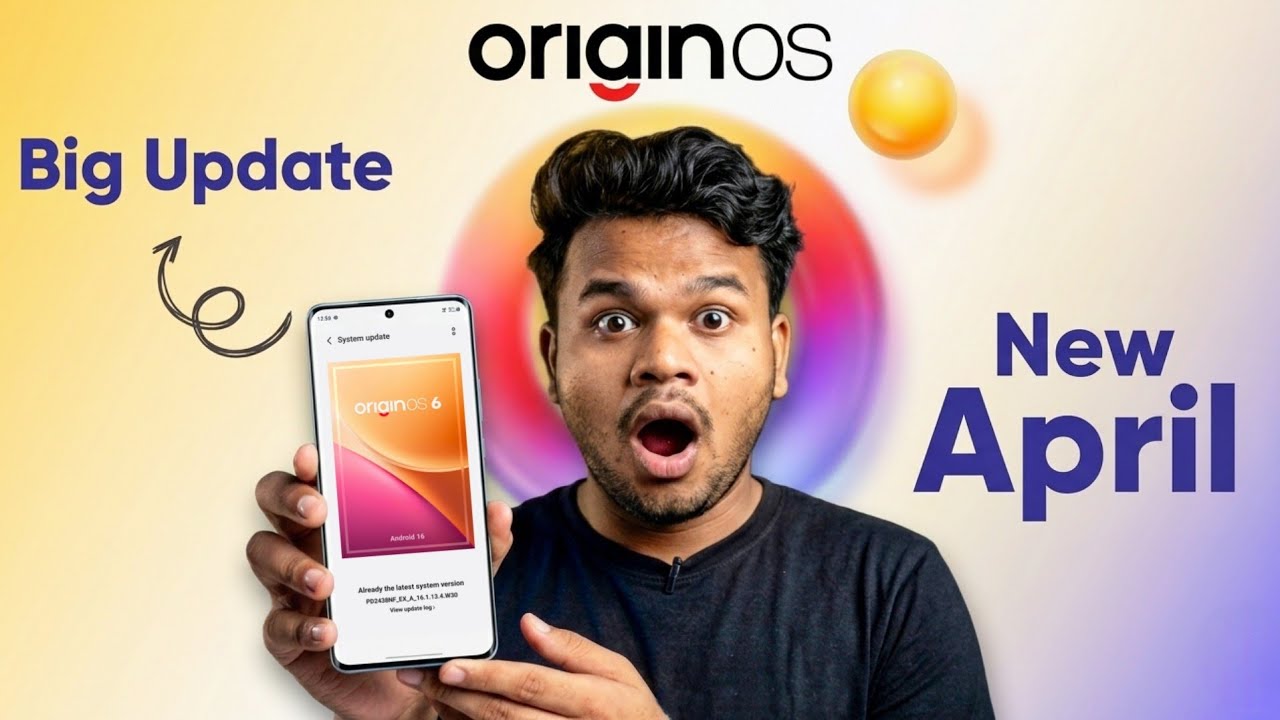 Vivo T4x April Update &ndash; OriginOS 6 New Features 😱 | Android 16 Update