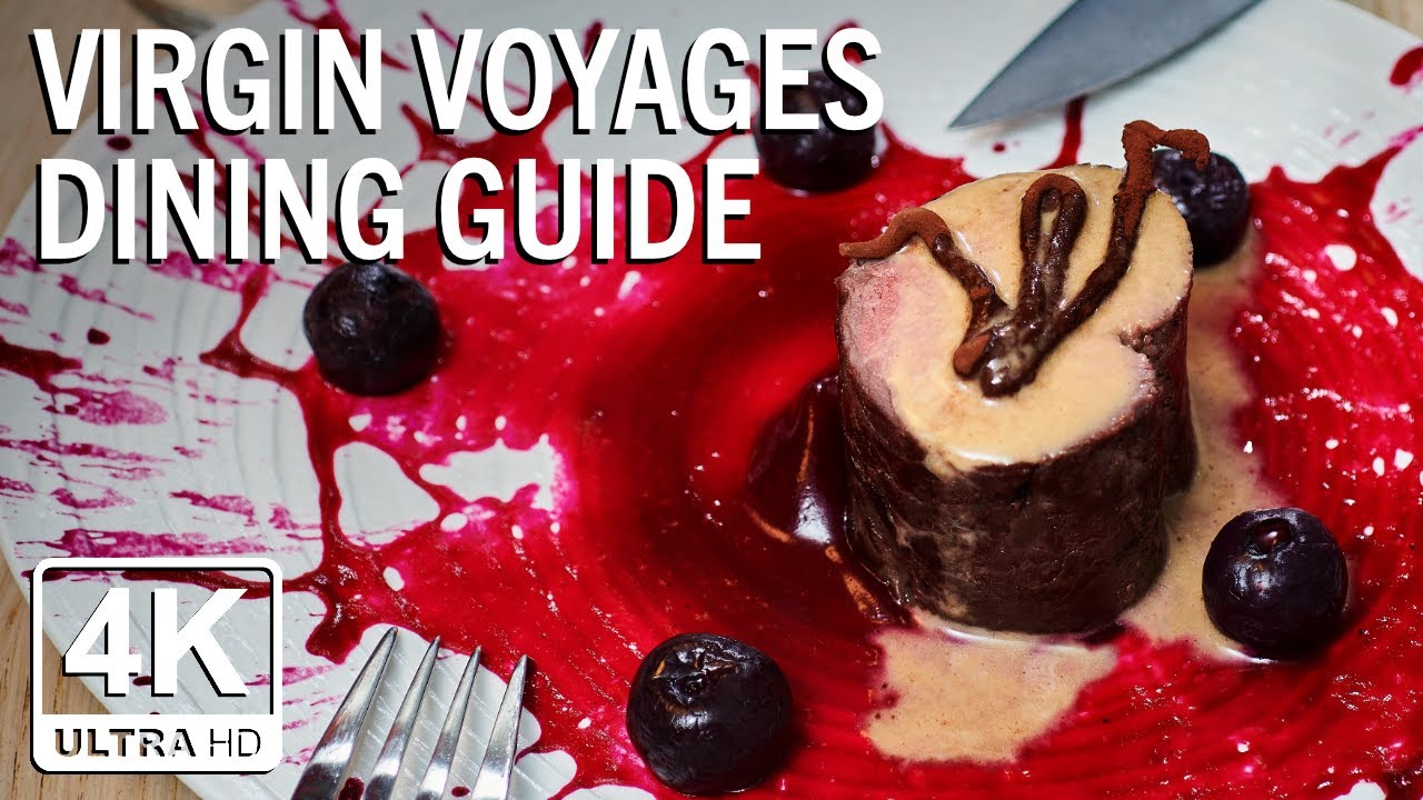 🍴 Полный путеводитель по ресторанам Virgin Voyages — все блюда на борту Valiant Lady