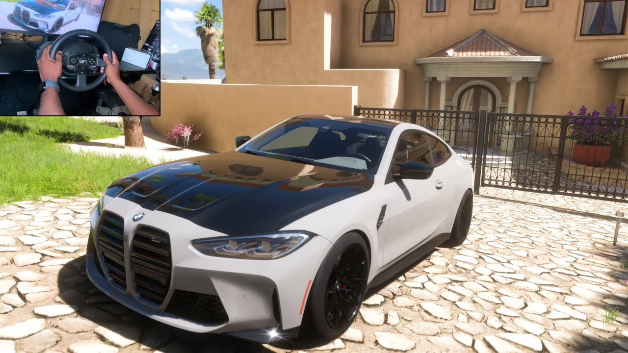 BMW M4 Competition Coupe - Forza Horizon 5 | Thrustmaster T300RS Steering Whel