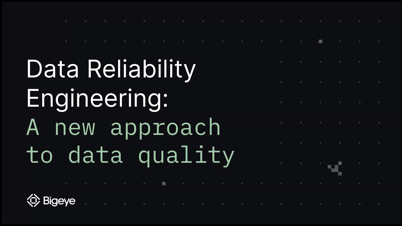 Data Reliability Engineering: A New Approach to Data Quality w/ Egor Gryaznov - UDEM April 2022