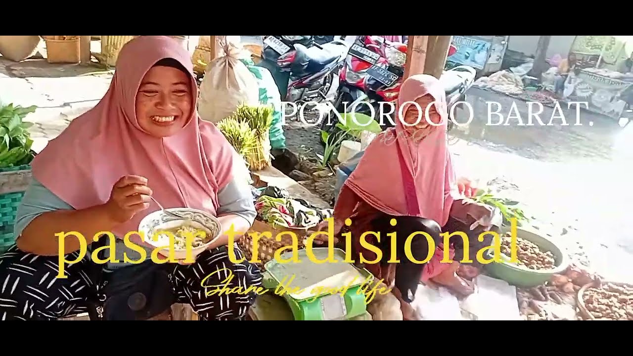 PASAR TRADISIONAL BADEGAN LAGI GAYS..