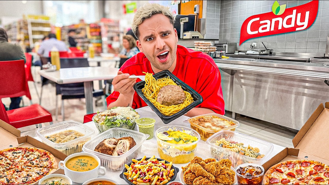 24 hrs comiendo en el Supermercado más BARATO y VIRAL de Perú