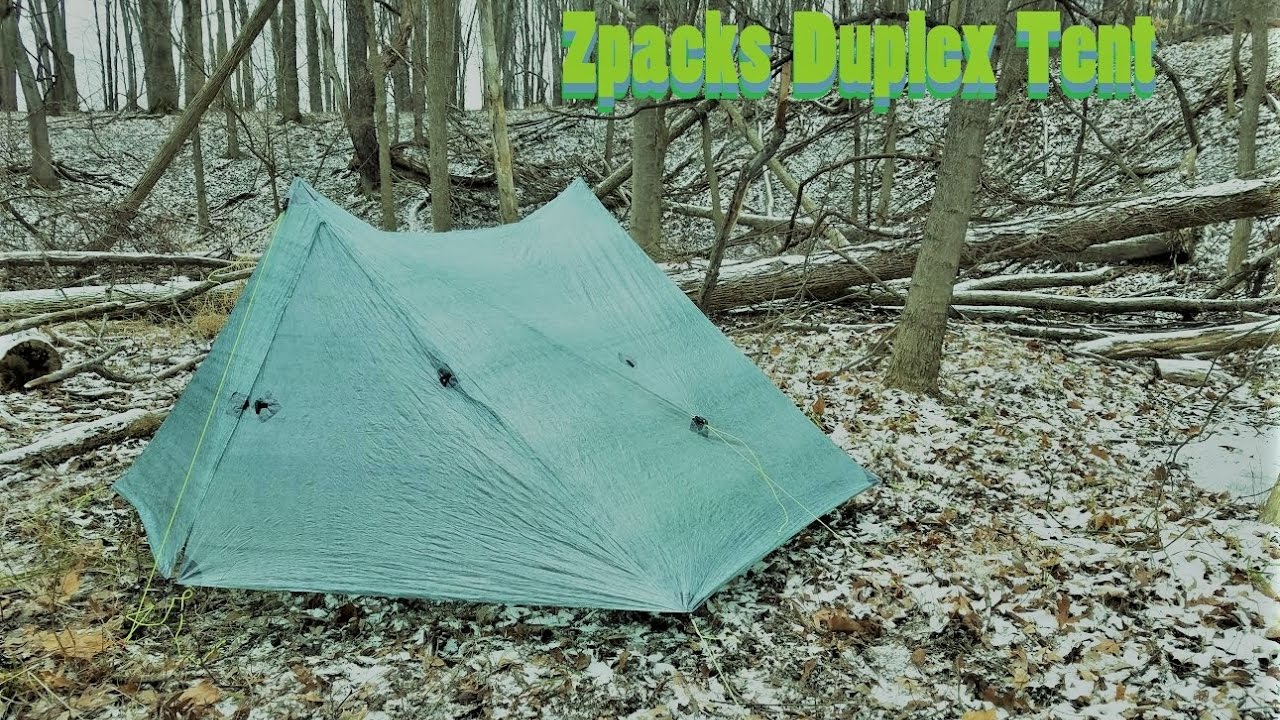 ZPACKS DUPLEX .74oz SPRUCE GREEN CUBEN FIBER TENT