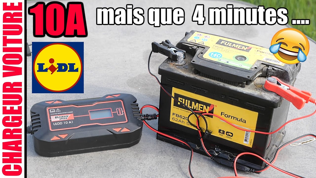 LIDL АВТОМОБИЛЬНОЕ ЗАРЯДНОЕ УСТРОЙСТВО ULTIMATE SPEED ULGD A1 12V 24V 20-300Ah CAR BATTERY CHARGER