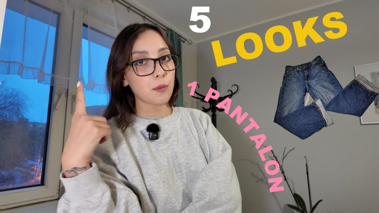 Nadie nota que es el mismo jean - 5 looks un pantalon