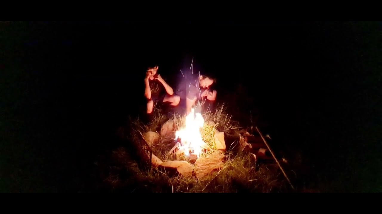 THIS is a campfire, Fun Outdoors, next to the dam 🔥   Nature sounds, Relax @showusoutdoors 