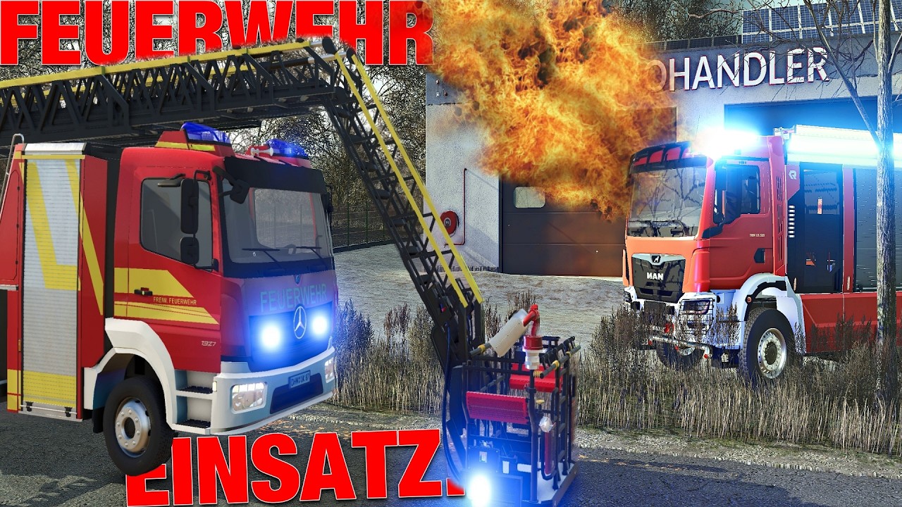 LS25 REAL LIFE: 🚒 WERKSTATT IN FLAMMEN! | Folge 19 #farmingsimulator