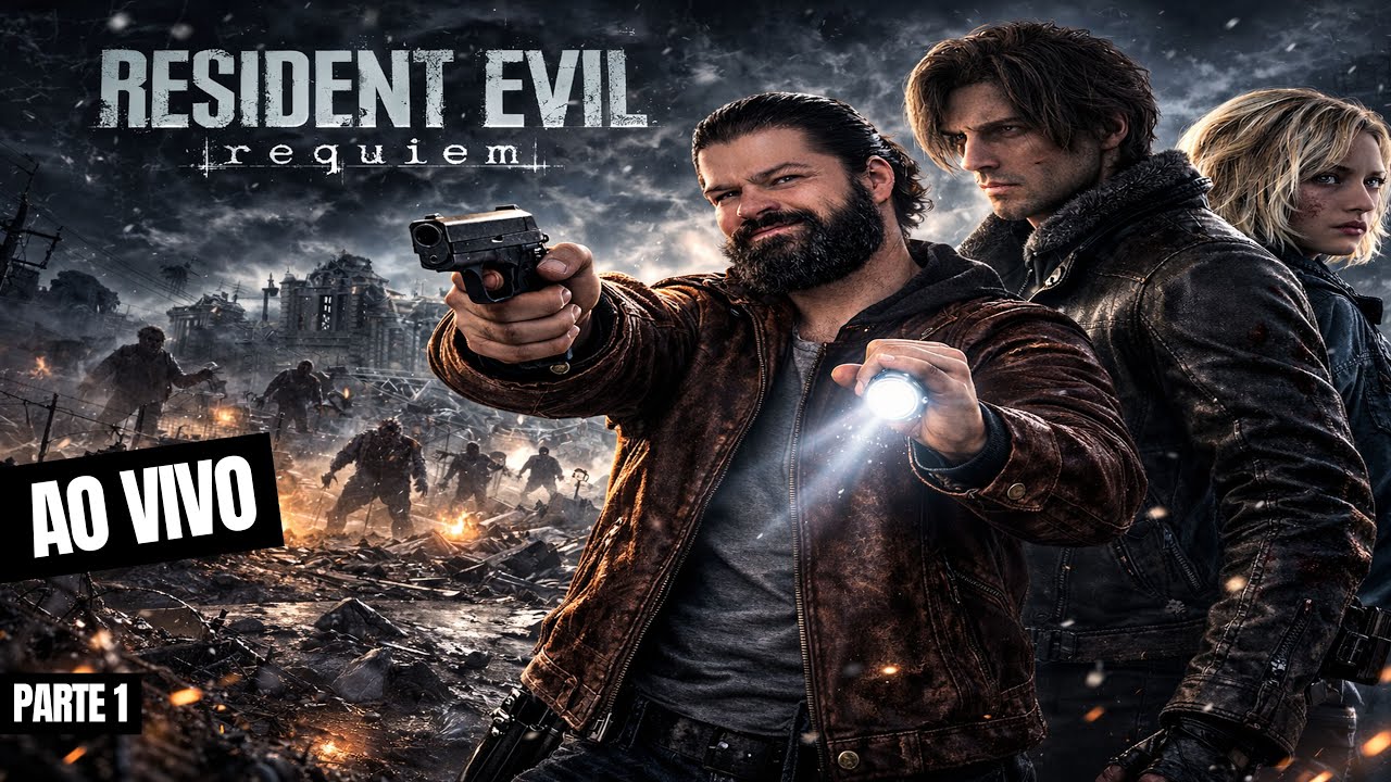 RESIDENT EVIL 9 REQUIEM: FINAL - VERSÃO ROBERT RICHER -Dublado em Português [ Ao Vivo ]