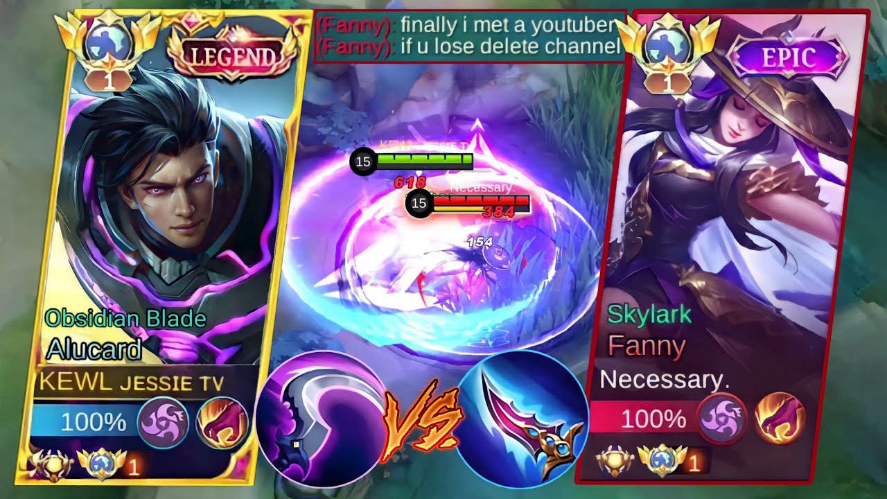 GLOBAL ALUCARD VS PRO FANNY GLOBAL TRASHTALKER🔥 | LIFESTEAL VS FAST HAND | WHO WIN? | HARD MATCH!