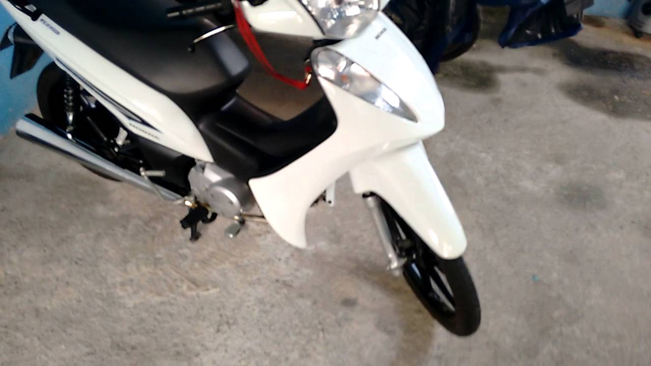 Numeração do chassi e do motor da Biz
