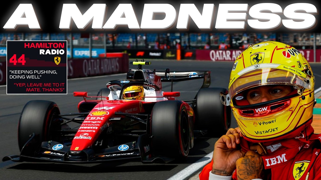 Shocking radio! From Hamilton's comments after the Australian GP race.