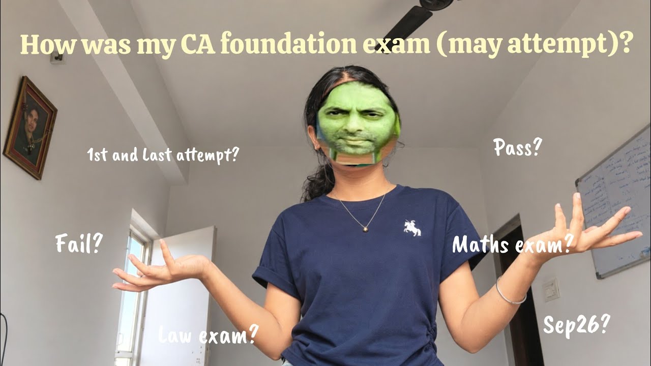 CA foundation may 26 exam *EXPERIENCE* shared... 👀 pass or fail? Preparing for the next attempt? 📚