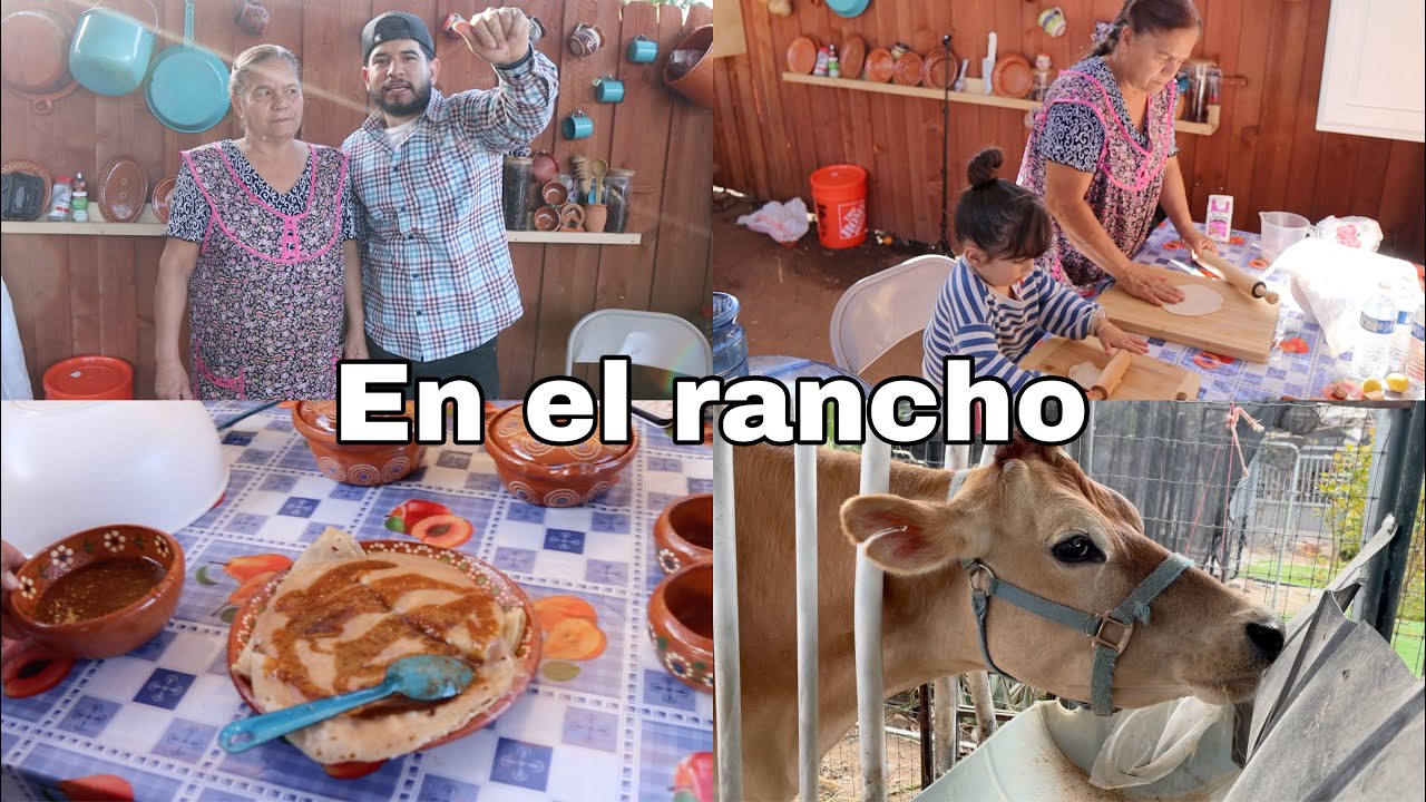 UN DIA EN NUESTRAS VIDA VIVIENDO EN UN RANCHO 🇲🇽🇺🇸