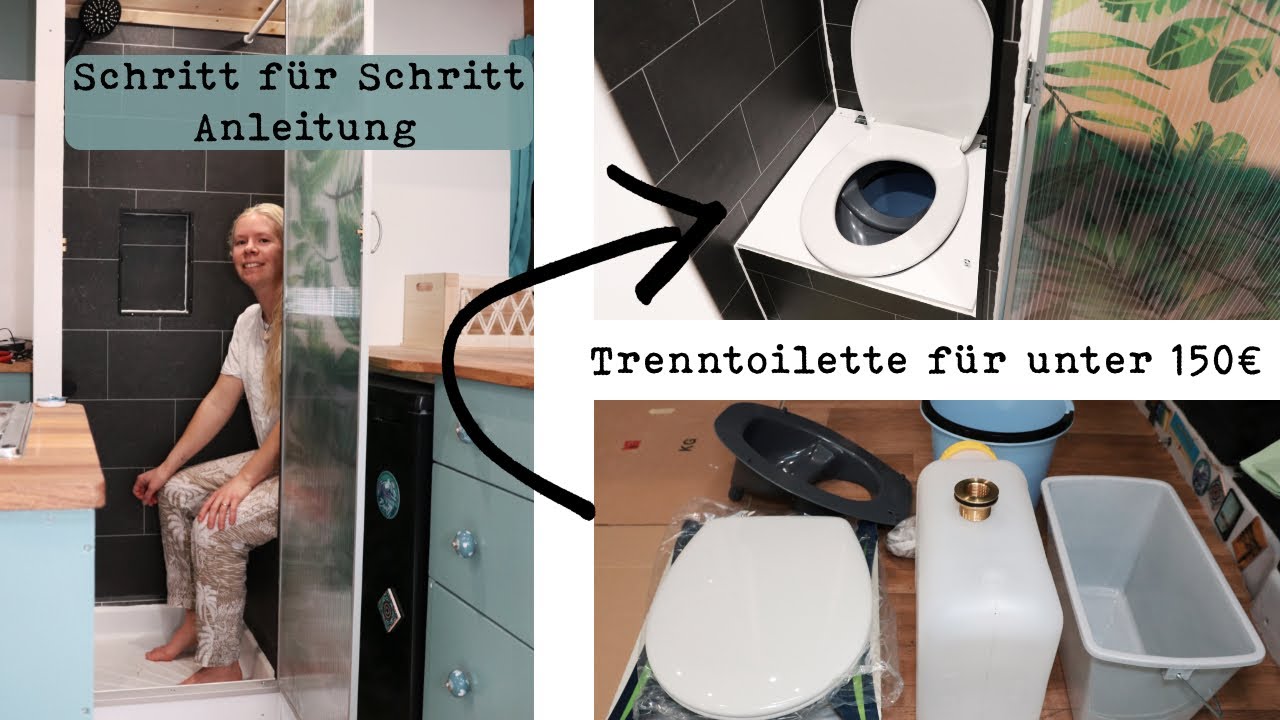 Trockentrenntoilette in Duschkabine bauen | Toilette selber bauen | Ducato Van Ausbau Vlog Teil 15