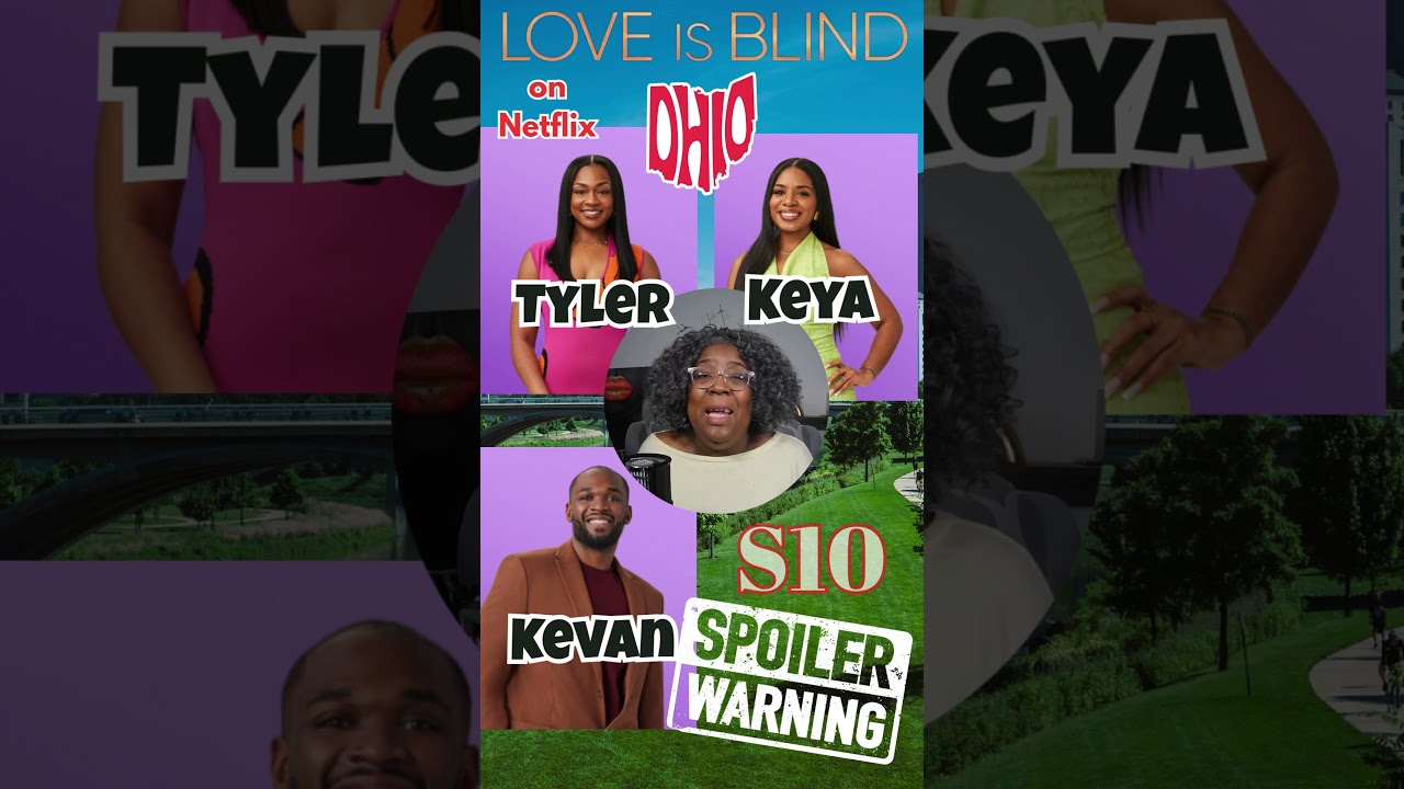 Тайлер, Кейя, Кеван #lib #ohio #loveblind #netflix #lovetriange