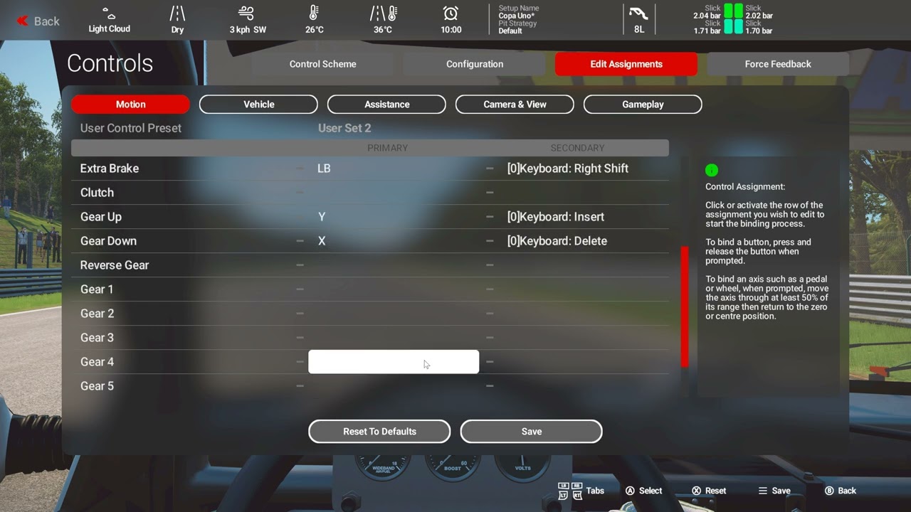 Automobilista 2 AMS2 - PS5 Controller DualSense - Gyro Steering - Setup (Steam)