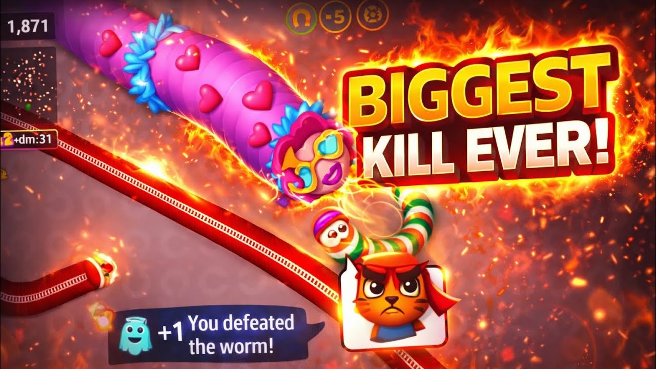 The Ultimate Worms Zone.io Battle | Episodes 5