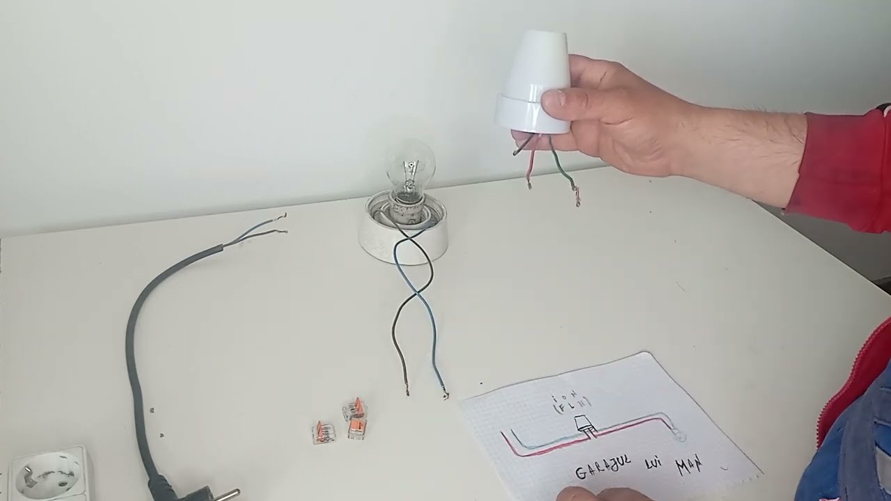🌙 Circuit electric automat: senzor de lumină (aprindere la căderea nopții)