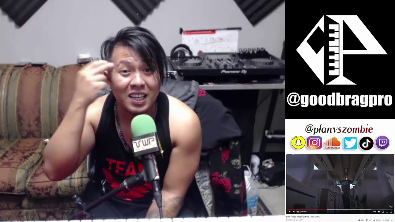 Sixth Threat - Tirador (Official Music Video) PRODUCER REACTION