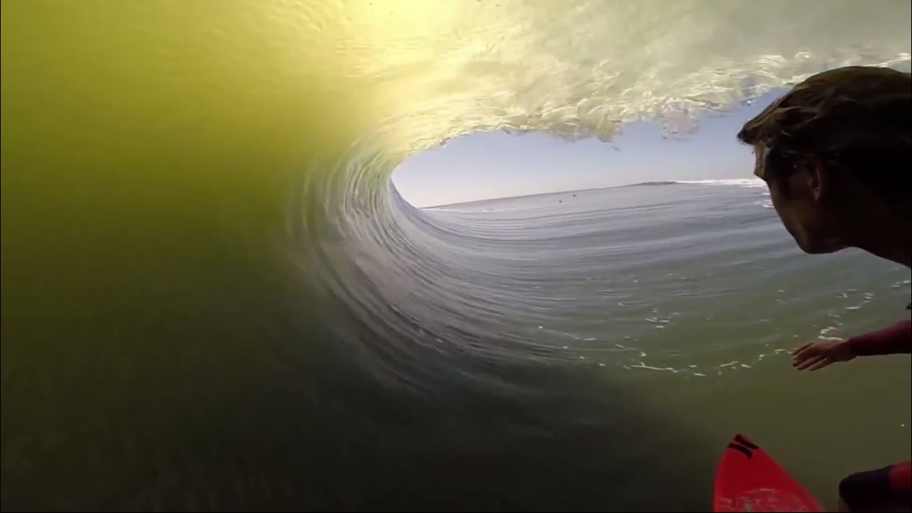 Longest Barrel with Koa Smith in Skeleton Bay- GoPro