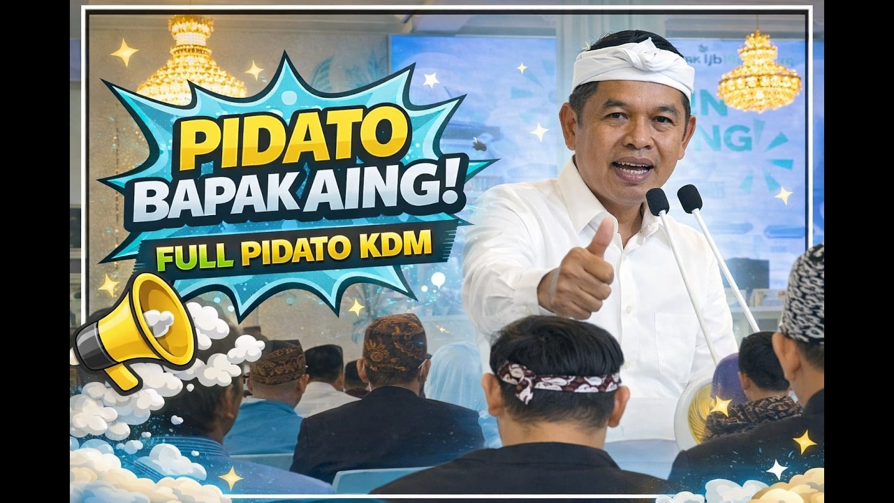 Pidato Bapak Aing ! Full Pidato Kang Dedi KDM di Ulang Tahun Kabupaten Majalengka #kdm #bapakaing