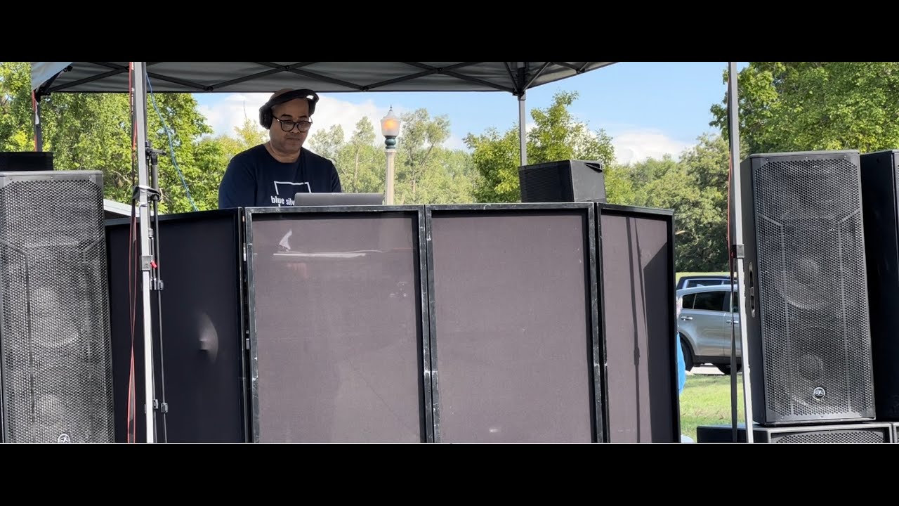 Randall Phillips from blue silver cafe:  at So-ul Intense Records 4th Annual House Music Picnic