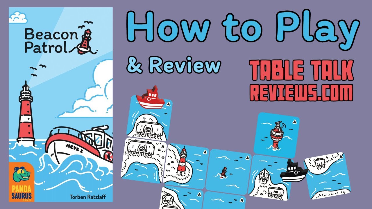 How to Play Beacon Patrol Board Game | Table Talk Reviews