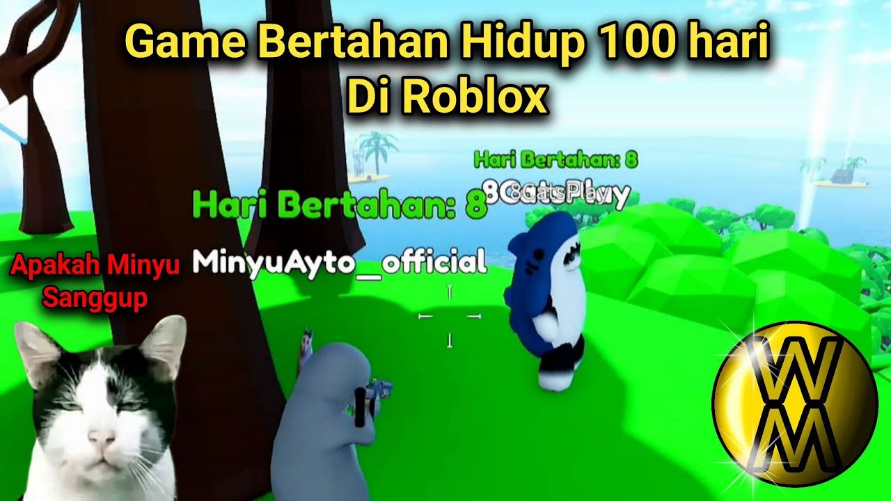 Apakah Aku Sanggup Bertahan Hidup Hingga 100 Hari Di Roblox | Roblox Indonesia