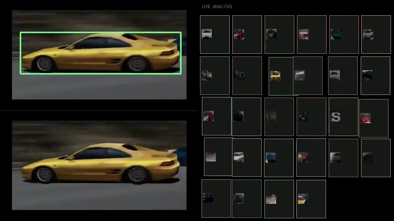 AIツールにGT1オーブニングムービーで認識した車のコマ数が多い順でランキングしてもらったらどの車がNo1なのか?
