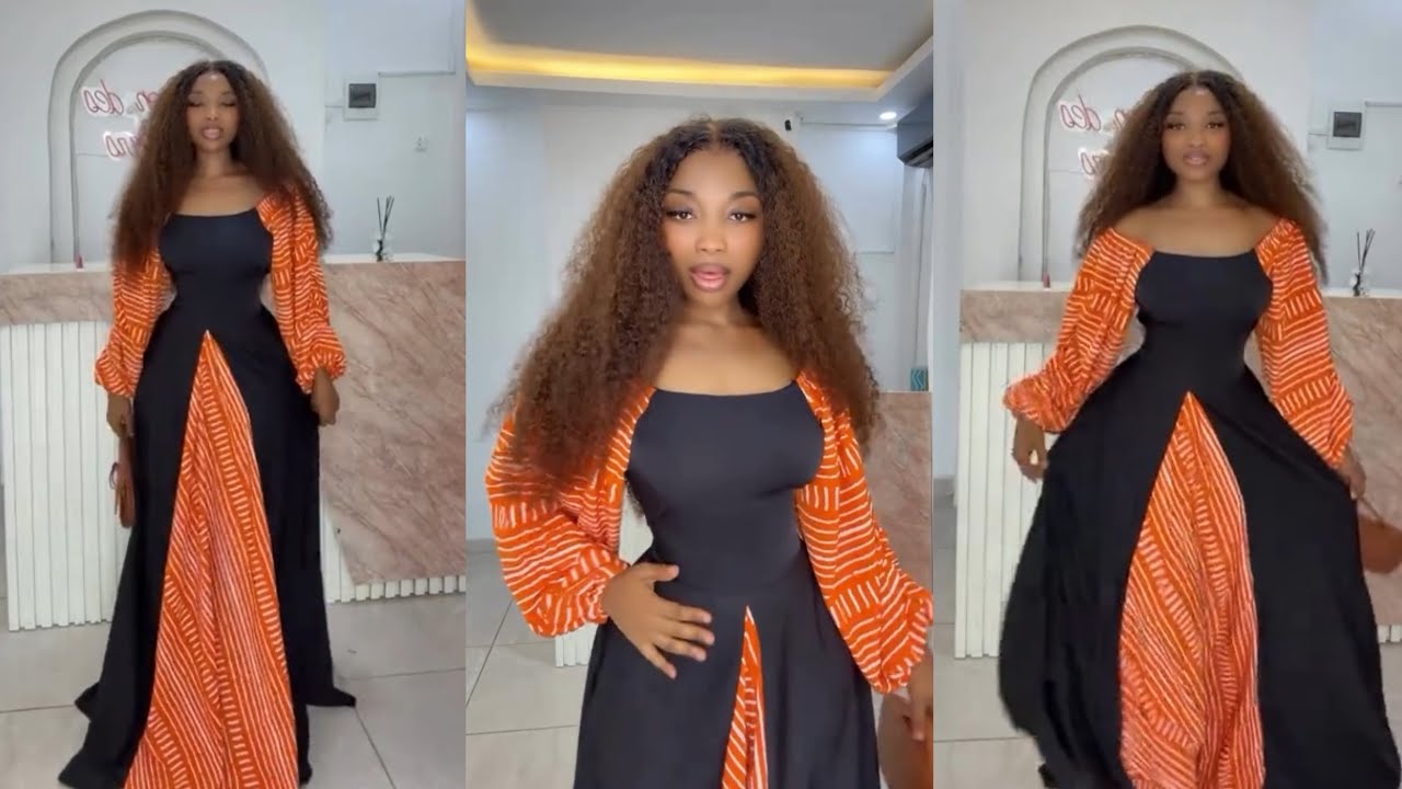 How to make an Off Shoulder dress with Inverted Godet