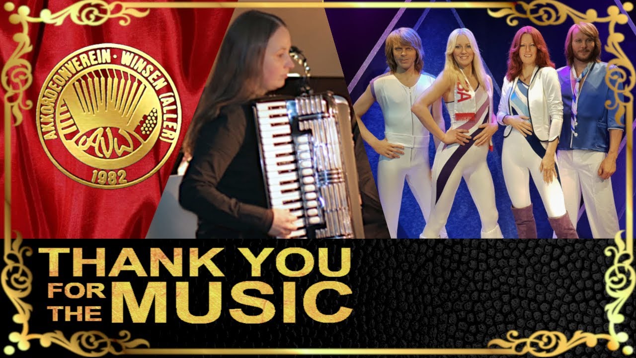 Thank You For The Music (ABBA) | Золотое издание к 40-летию | Аккордеонный клуб Winsen (Аллер)